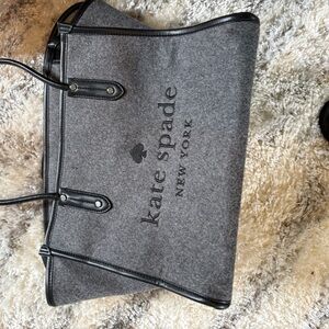 Kate Spade Charcoal Gray Tote